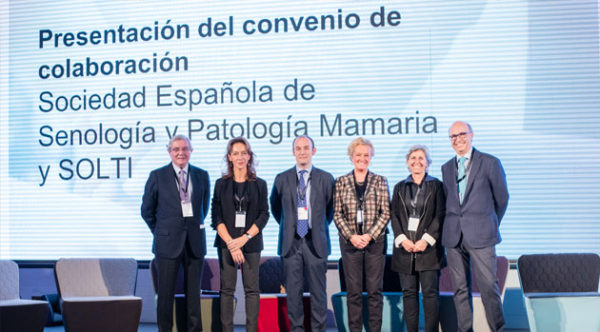 SOLTI y la Sociedad Española de Senología y Patología Mamaria (SESPM) unen fuerzas y colaboran por la investigación del cáncer de mama